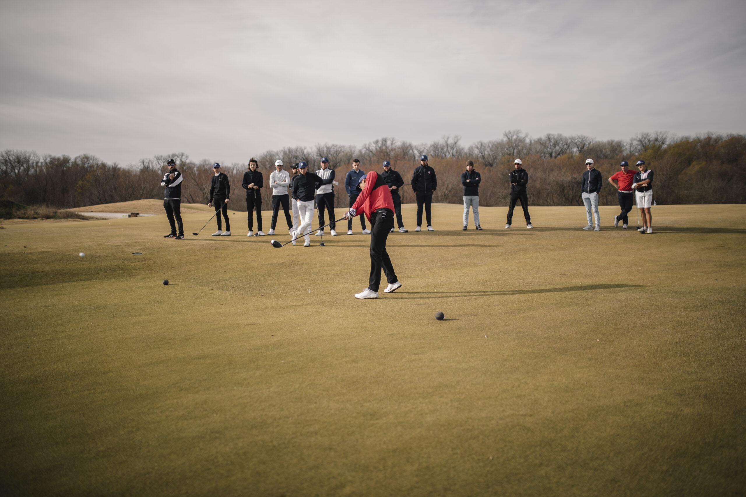 Altus junior golfers training for tournaments at Orange County National in Orlando